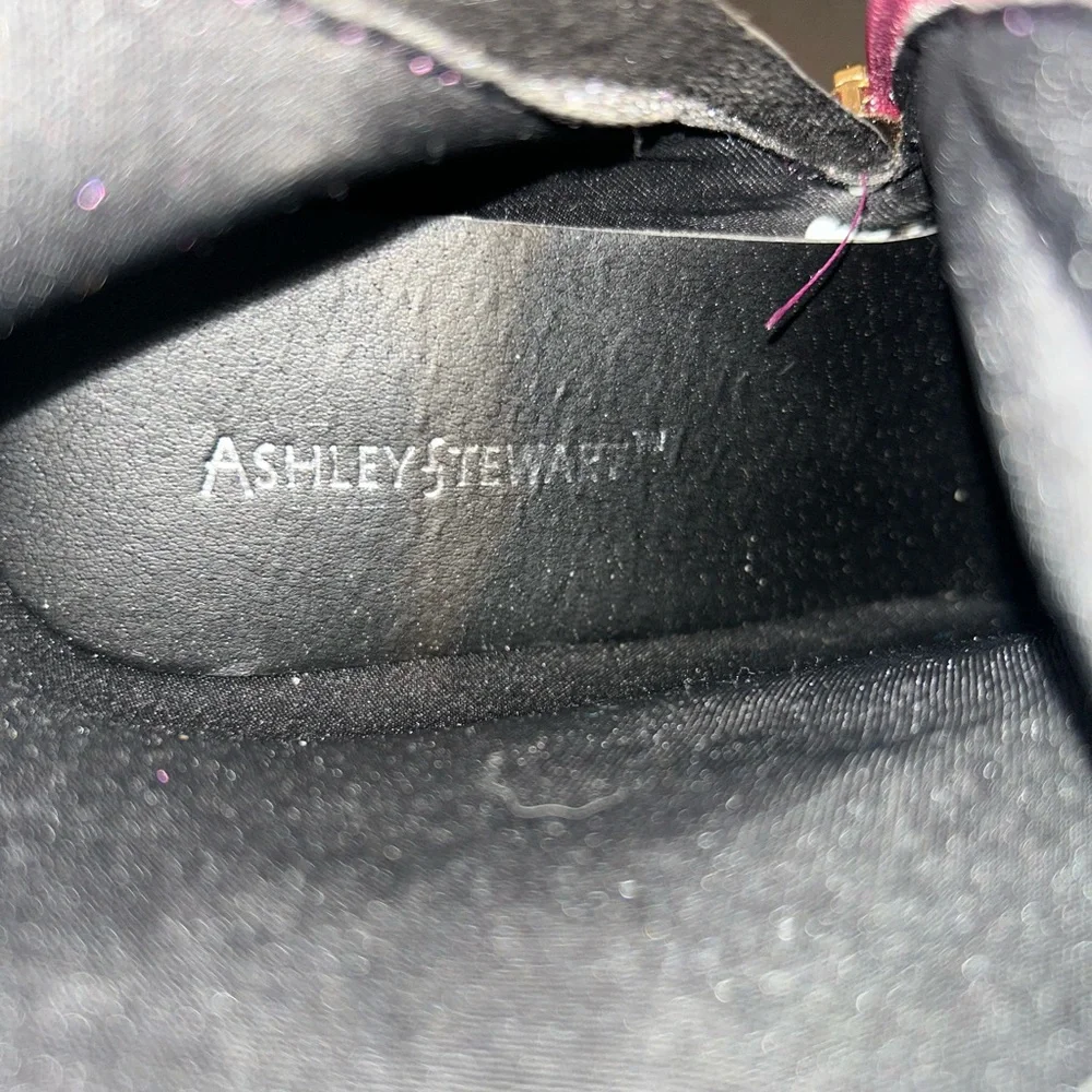 New Wide Calf Size 8W Pink Magenta Velvet With Clear Chunky Heel Boots - Picture 16 of 16